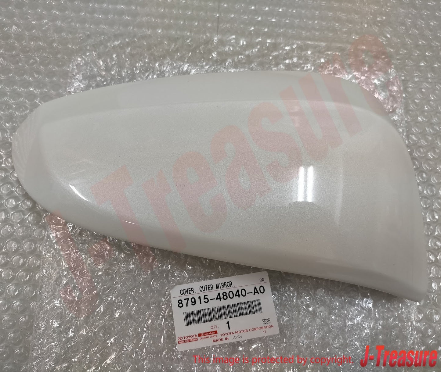 TOYOTA RAV4 2014-2018 Genuine Cover Outer Mirror RH & LH Set White Pearl OEM