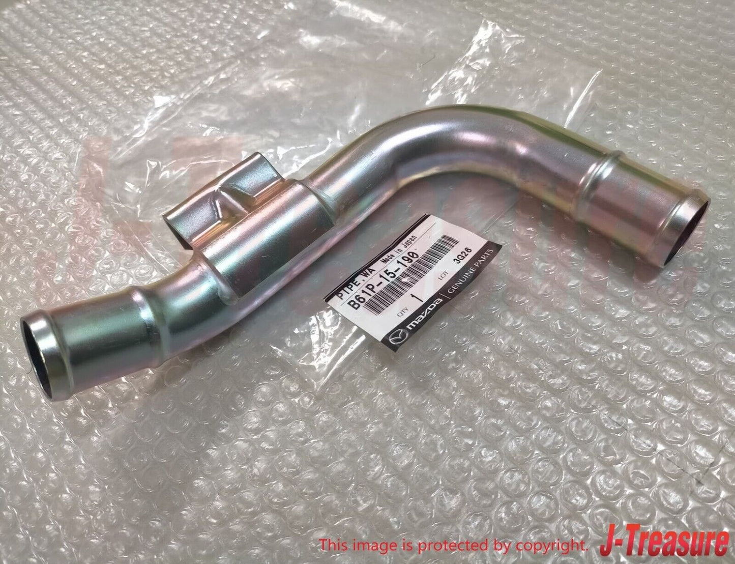 MAZDA MX-5 MIATA NA NA8C 90-97 Genuine Intermediate Coolant Pipe B61P-15-190 OEM