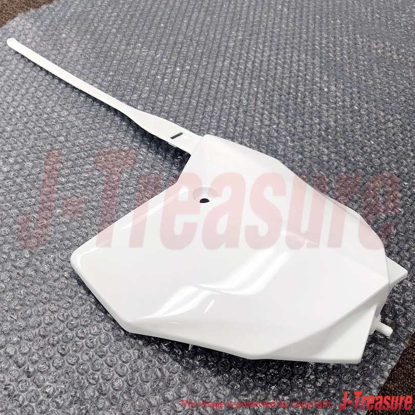 KAWASAKI KLX140 2008-2024 Genuine Number Plate B.White 58029-0005-266 OEM