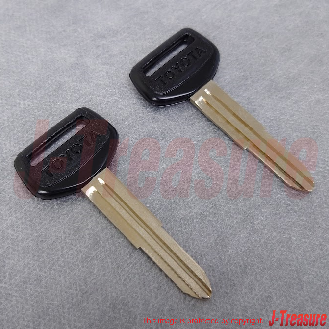 TOYOTA SUPRA MA70 1989-1992 Genuine Master Blank Key 90999-00174 x2 Set OEM