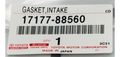 TOYOTA RAV4 SXA10 Genuine 3S-GE Intake Manifold To Head Gasket 17177-88560 OEM