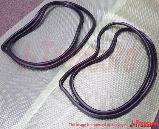 TOYOTA LEVIN TRUENO AE86 Genuine Front Door Weatherstrip Right & Left Set OEM