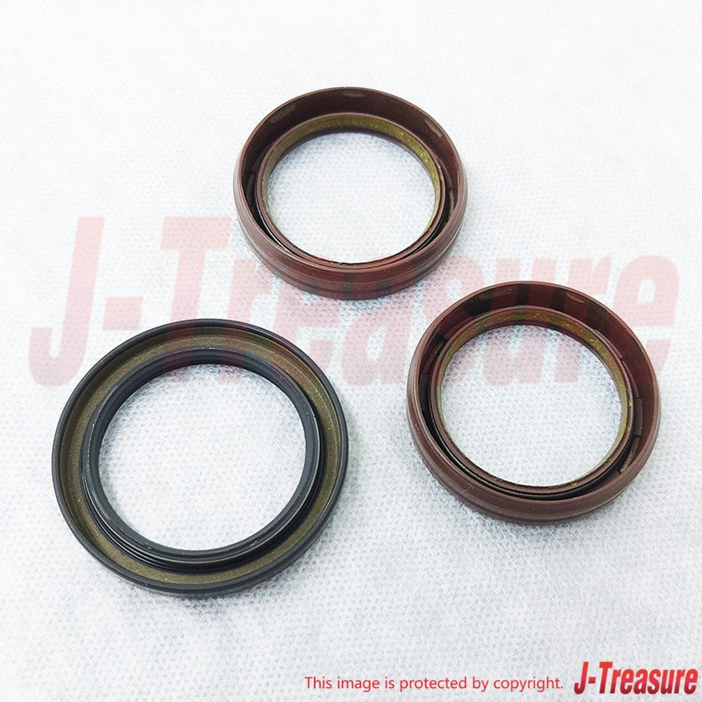 TOYOTA HIGHLANDER MCU20 01-10 Genuine Camshaft & Crankshaft Oil Seals Set OEM