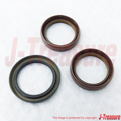 TOYOTA HIGHLANDER MCU20 01-10 Genuine Camshaft & Crankshaft Oil Seals Set OEM