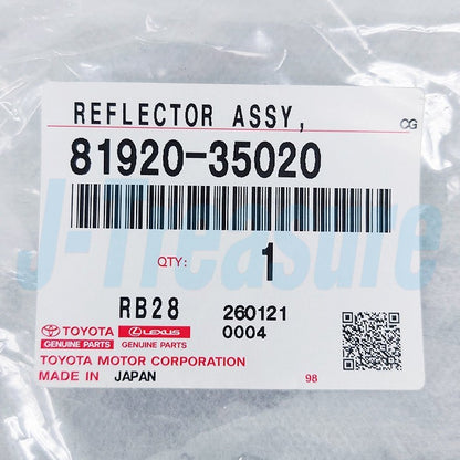 TOYOTA HILUX LN110L '89-97(EUR) Genuine Reflex Reflector Assy RH & LH Set OEM