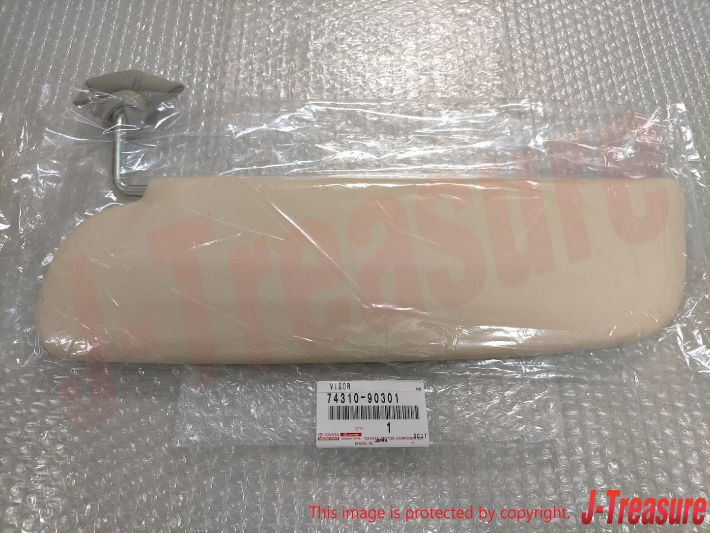 TOYOTA LAND CRUISER BJ40 FJ40 FJ45 FJ55 69-78 Genuine Sun Visor RH & LH Set OEM