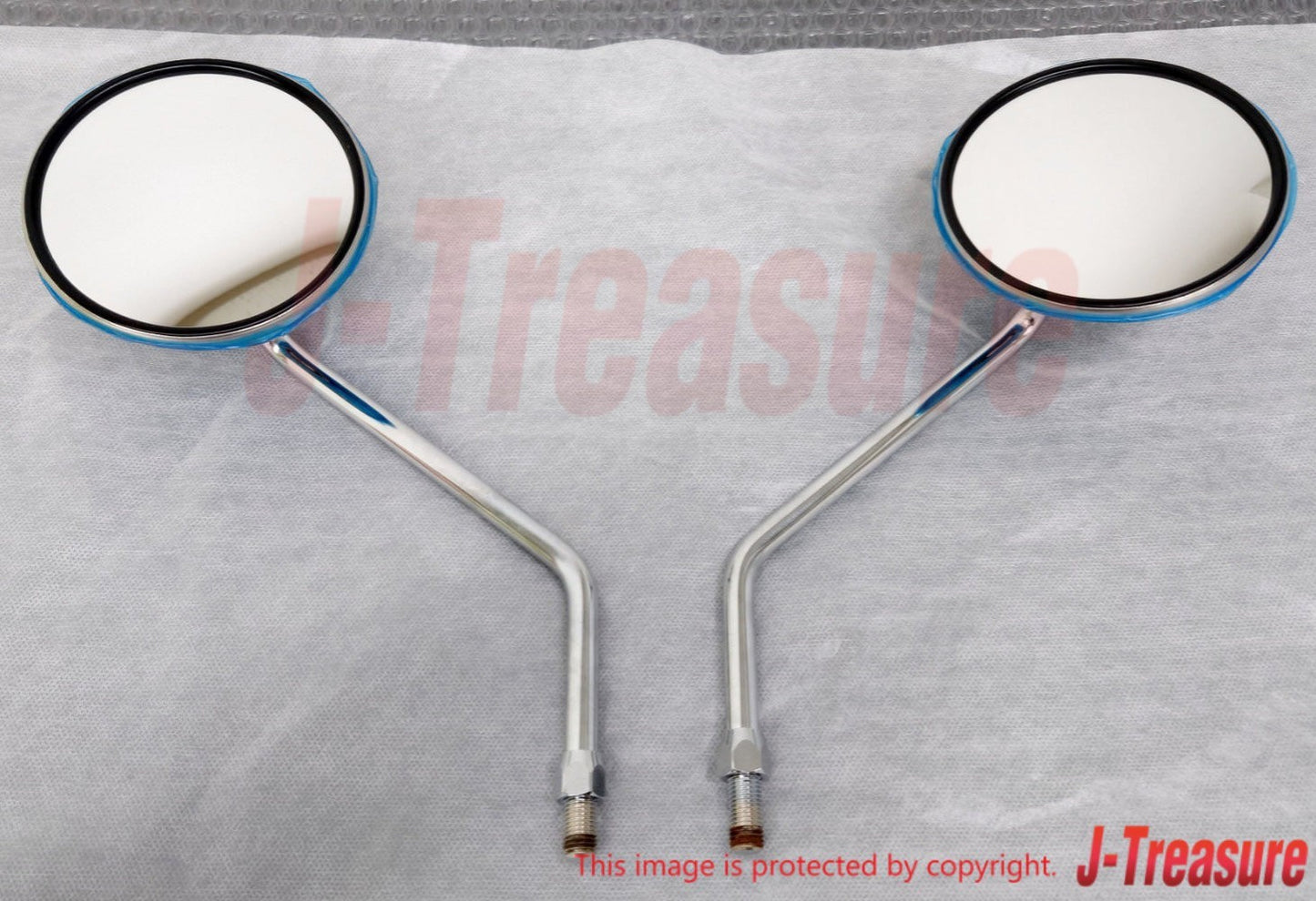 KAWASAKI KE100 1976-1991 Genuine Rear View Mirror RH & LH Set OEM