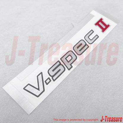 NISSAN SKYLINE GT-R BNR34 2000-2002 Genuine Rear V-spec2 Emblem 84896-AB000 OEM