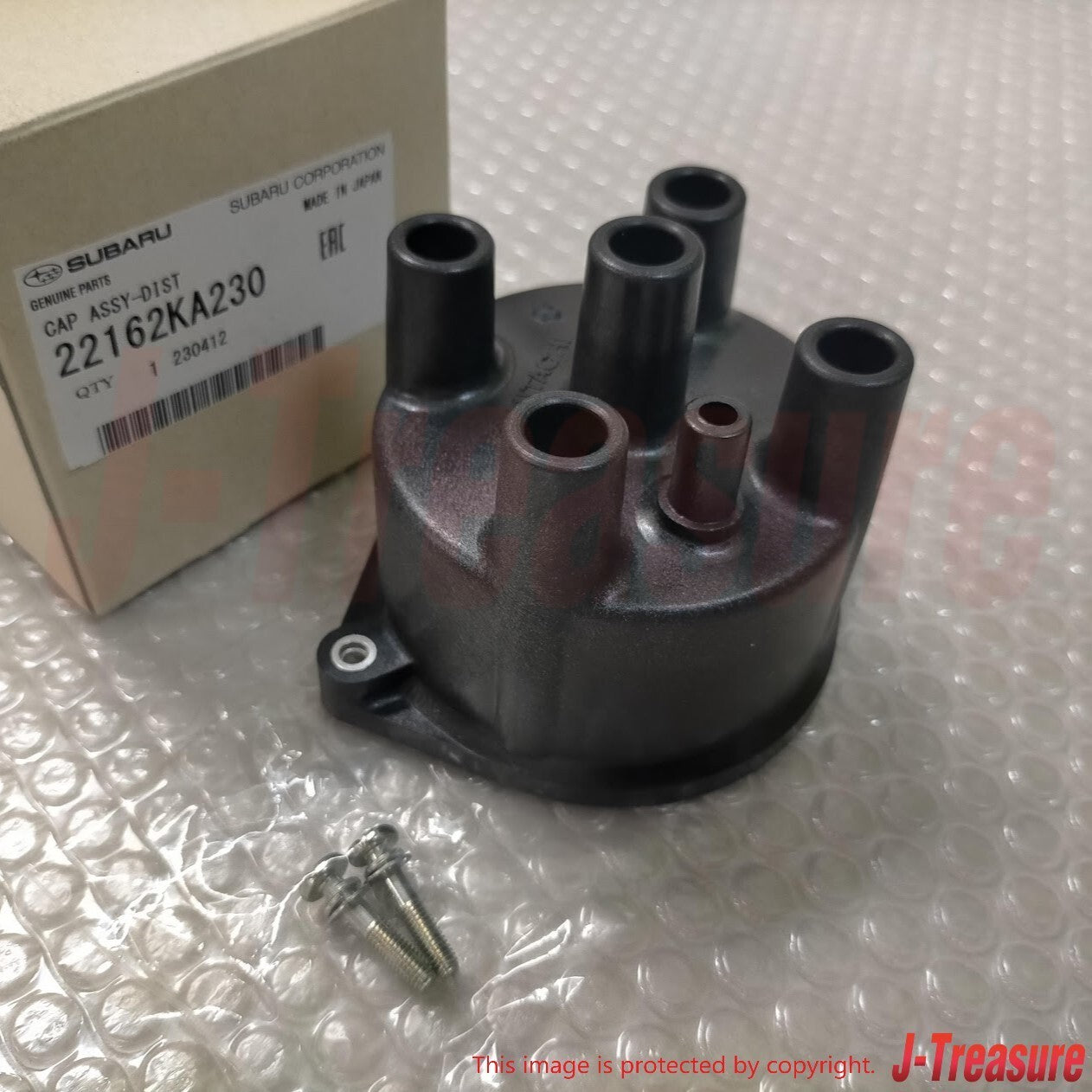 SUBARU SAMBAR KS3 KV3 Genuine Distributor Cap Rotor Head O-ring 4pces Set OEM