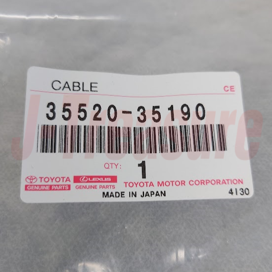 TOYOTA 4RUNNER TACOMA TUNDRA T100 Genuine Cable Assy Throttle 35520-35190 OEM