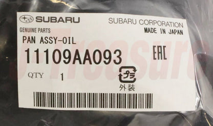 SUBARU FORESTER SF5 SG5 1999-2005 Genuine Oil Pan Assembly 11109AA093 OEM