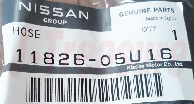 NISSAN SKYLINE GT-R R34 Genuine Crankcase Blowby Gas Hose(x3) & Clamp(x6) Set