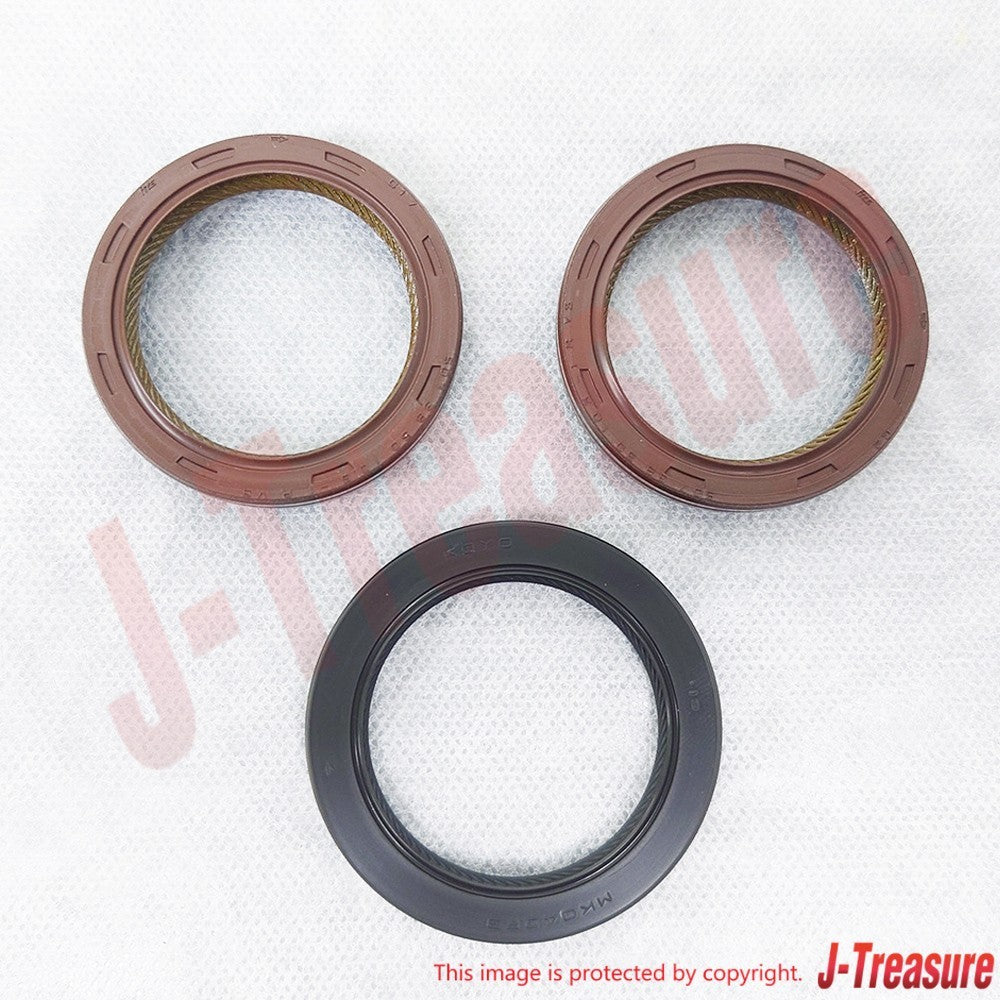 TOYOTA HIGHLANDER MCU20 01-10 Genuine Camshaft & Crankshaft Oil Seals Set OEM