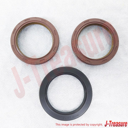 TOYOTA HIGHLANDER MCU20 01-10 Genuine Camshaft & Crankshaft Oil Seals Set OEM