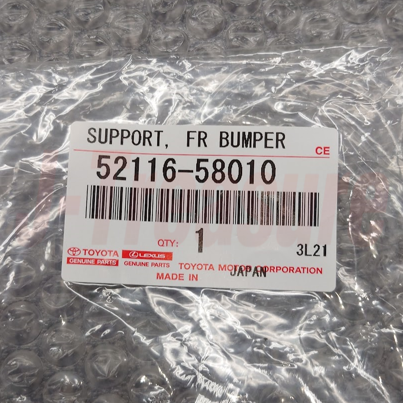 TOYOTA ALPHARD Genuine Front Bumper Side Support Left Side 52116-58010 OEM