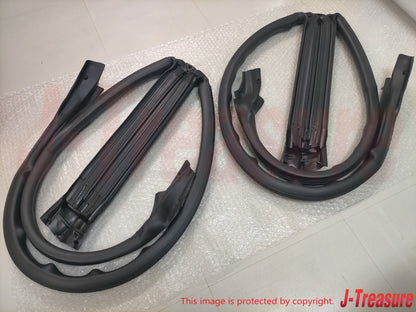 SUBARU IMPREZA GC8 93-01 Genuine WRX STI Door Weather Strip Right Left Set OEM