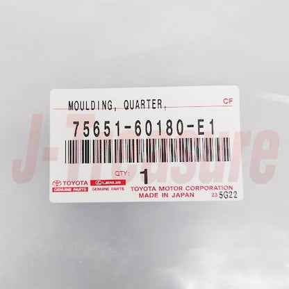 TOYOTA LAND CRUISER UZJ100 98-04 Genuine Quarter Outside Moulding RH & LH Set