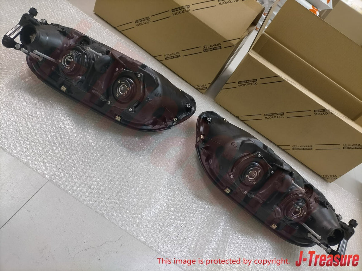 TOYOTA SUPRA JZA80 MK4 Genuine Headlamp Unit Assy RH & LH Set For Early Model