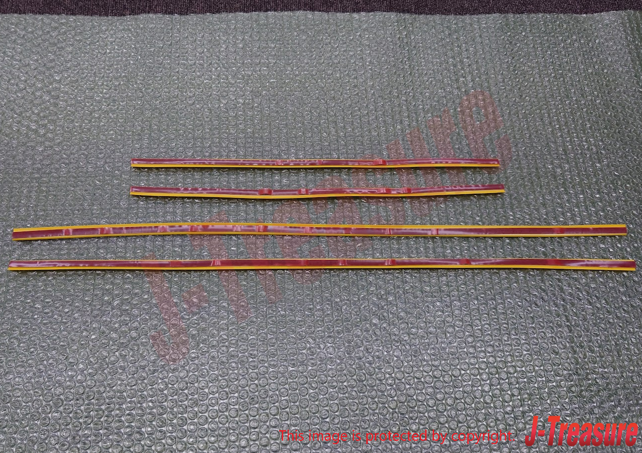 MITSUBISHI LANCER EVO5 6 CP9A Genuine Yellow Pad MR789679 MR789680 4pcs Set OEM