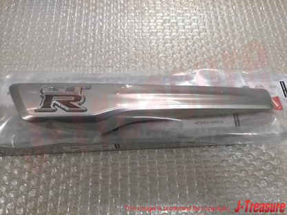 NISSAN GT-R R35 13-21 Genuine Emblem Finisher Front Fender Left 63871-62B0A OEM