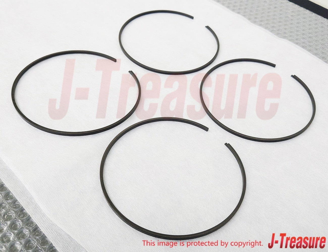 MAZDA RX-8 FE SE 2004-2011 Genuine Anti Blowby Ring N3H1-11-C51 x4 Set OEM