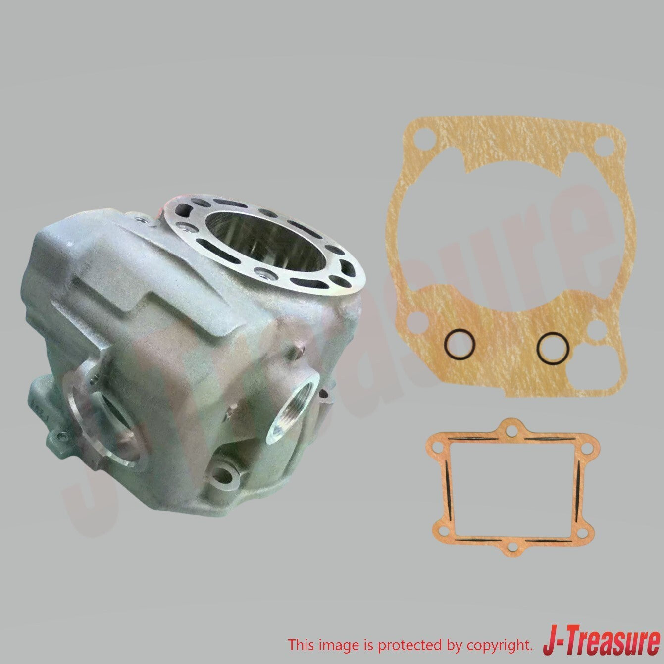 HONDA CR250R 201 Genuine Engine Cylinder A & Gasket & Reed Valve Gasket Set