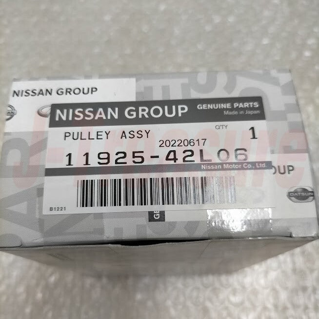 NISSAN SKYLINE GTS R32 R33 R34 300ZX Genuine Idler Compressor Belt Pulley OEM