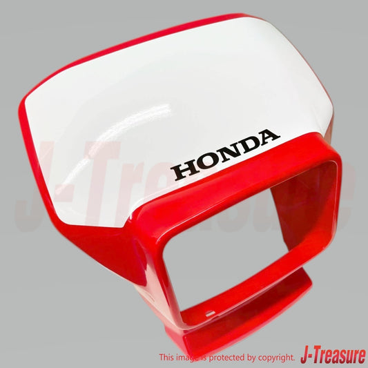 HONDA XR650L '00-07 Genuine Front Visor Set *R134*(FIGHTING RED) 87125-MY6-A20ZA