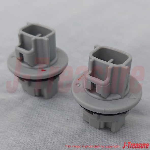 TOYOTA 4RUNNER GRN210 03-05 Genuine Front Turn Signal Lamp Socket x2 set OEM
