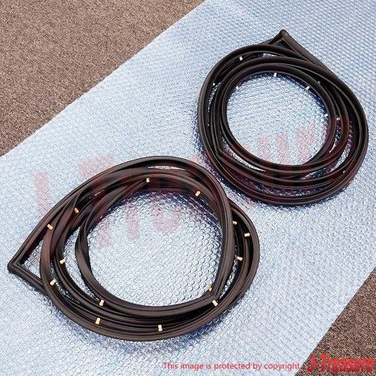 MAZDA RX-7 SAVANNA SA22C 79-85 Genuine Door Weatherstrip Seal RH & LH Set OEM