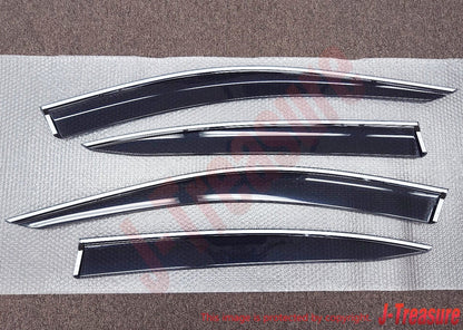 HONDA LEGEND ACURA RLX KC2 Genuine Door Visor RH & LH Front & Rear 4pcs Set OEM