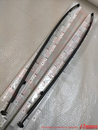 NISSAN 300ZX Z32 90-96 T-Top Genuine Front Windshield Side Molding RH LH Set OEM