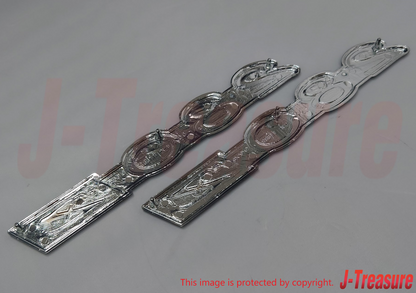 NISSAN 280Z S30 DATSUN Genuine Fender Side Emblem 98811-N4200 x2 Set OEM