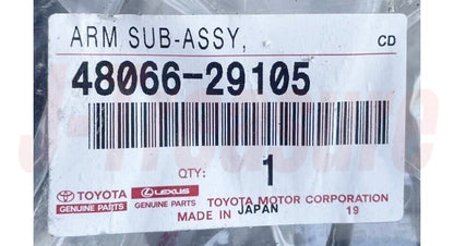 TOYOTA HIACE KLH18 LXH18 Genuine Front Suspension Arm Upper RH 48066-29105 OEM