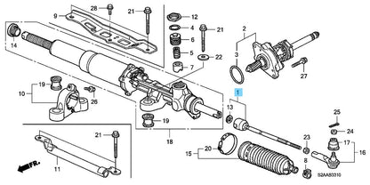 HONDA S2000 '00-09 AP1 AP2 Genuine Rack End(Inner Tie Rod) 53010-S2A-003 x2 Set