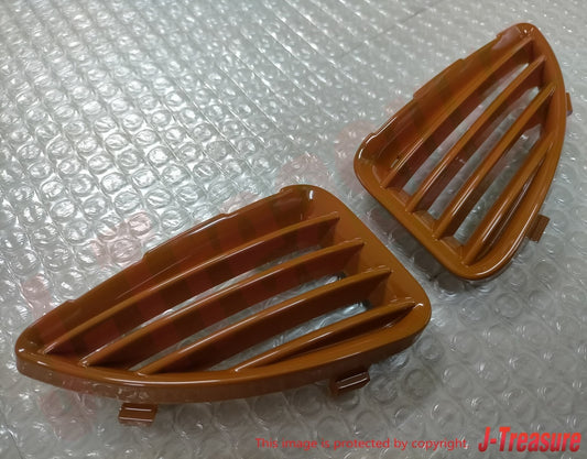 SUBARU IMPREZA WRX STi GC8 GF8 Genuine Front Bumper Lower Vent Cover RH & LH Set