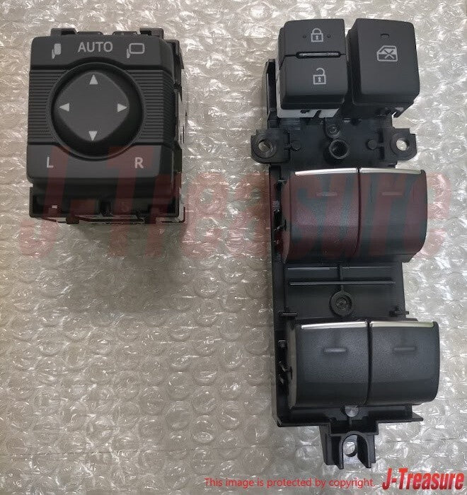 TOYOTA RAV4 MXAA54 Genuine Power Window & Mirror Switch Assy LED Back Light OEM