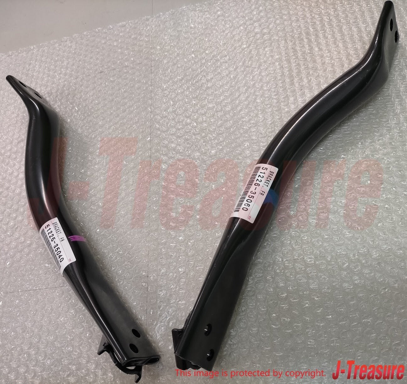 TOYOTA 4RUNNER FJ CRUISER  Genuine Front Suspension Member Bracket RH LH Set OEM