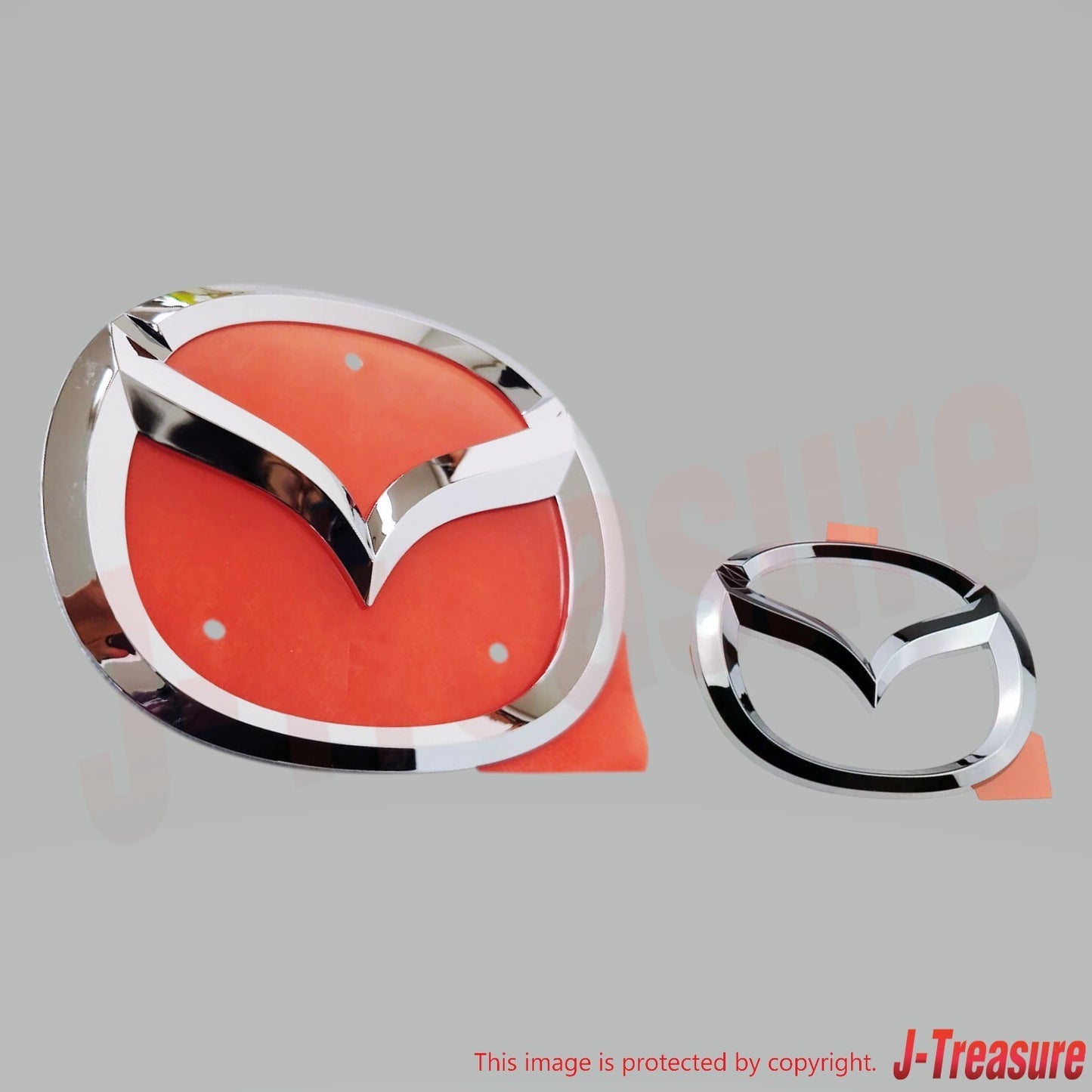 MAZDA MX-5 MIATA NC 2009-2015 Genuine Front Bumper Emblem & Rear Emblem Set OEM