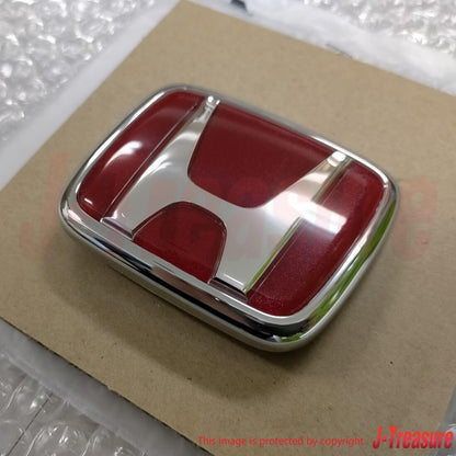 HONDA CIVIC TYPE-R EK9 98-00 Genuine Front Red Emblem Badge 75700-ST7-Z00 OEM