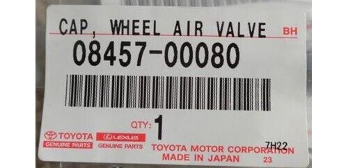 TOYOTA PRIUS G'z ZVW30 Genuine G'z Wheel Ari Valve Cap 08457-00080 OEM