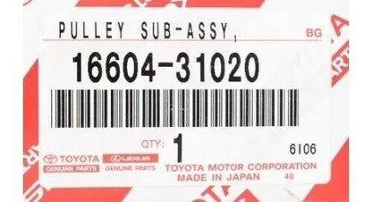 TOYOTA TACOMA GRN2## 07-09 Genuine Drive Belt Idler Pulley No.2 16604-31020 OEM