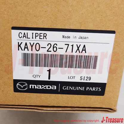 MAZDA CX-5 KE KF 16-23 Genuine Rear Caliper Body & Piston LH KAY0-26-71XA OEM