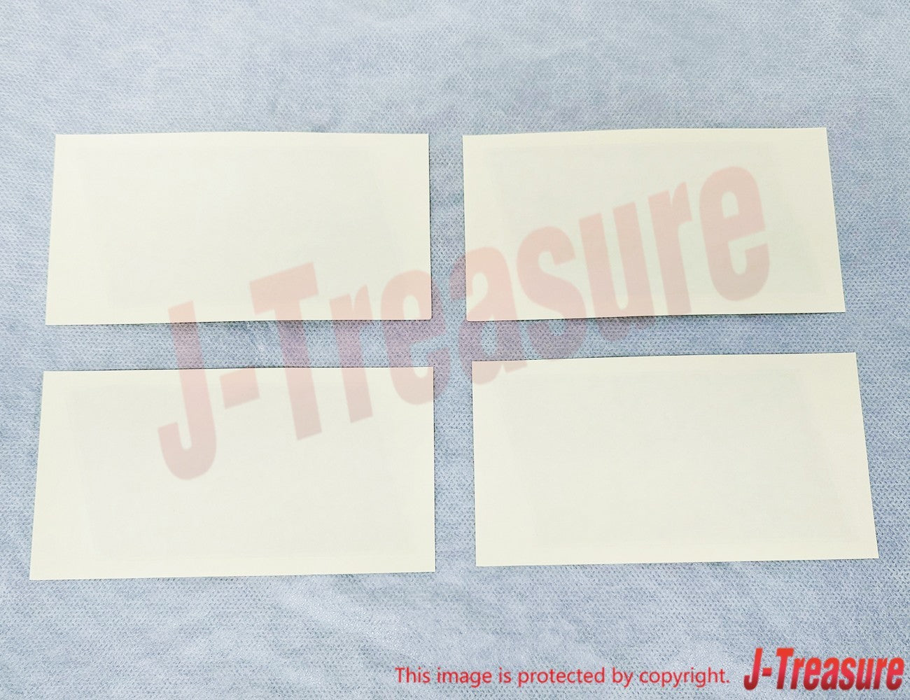 TOYOTA GR SPORT Genuine GR Logo Discharge Tape 100mm x 55mm Set of 4 MS373-00001