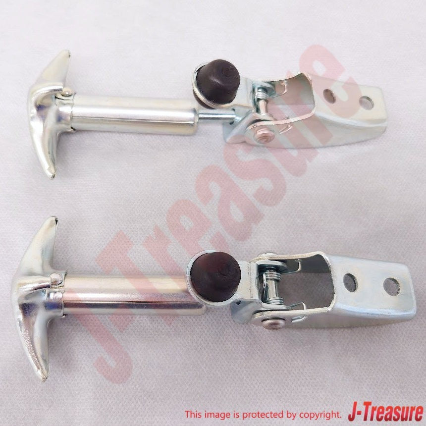 TOYOTA LAND CRUISER FJ40 BJ40 '71-84 Genuine Hood Catch Sub Assy x2 Set OEM