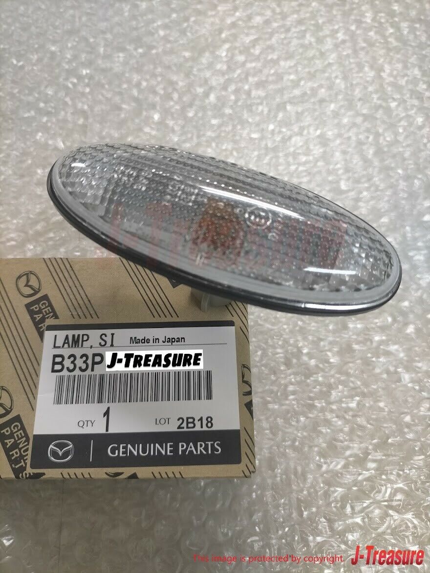 MAZDA RX-7 FD3S 94-03 Genuine Front Fender Turn Signal Lamp Clear RH LH Set OEM