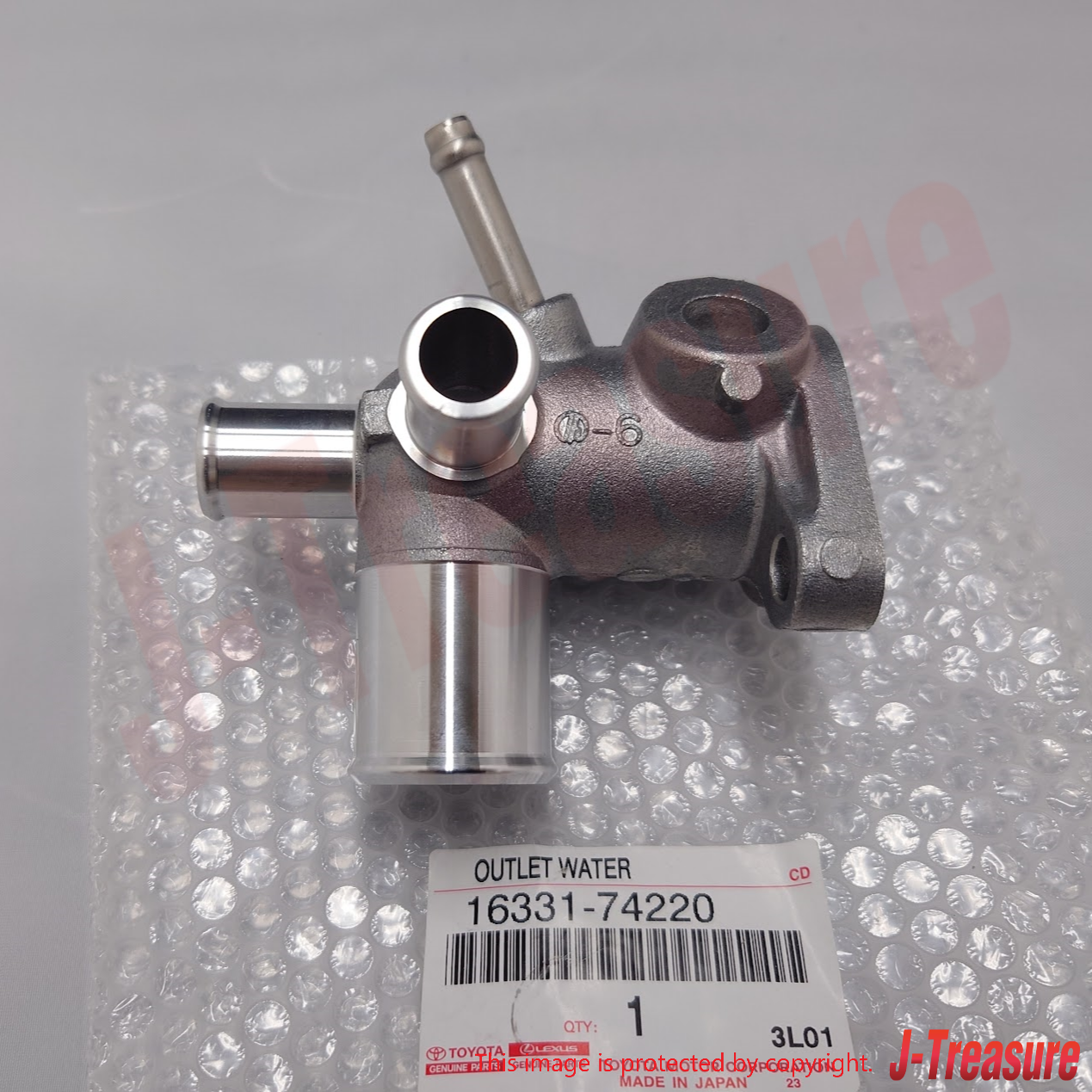TOYOTA CAMRY SXV20 SXV25 1997-2001 Genuine Water Outlet 16331-74220 OEM