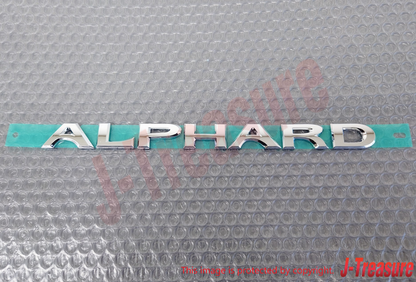 TOYOTA ALPHARD AGH30 15-23 Genuine Back Door Name Plate Emblem 75441-58070 OEM