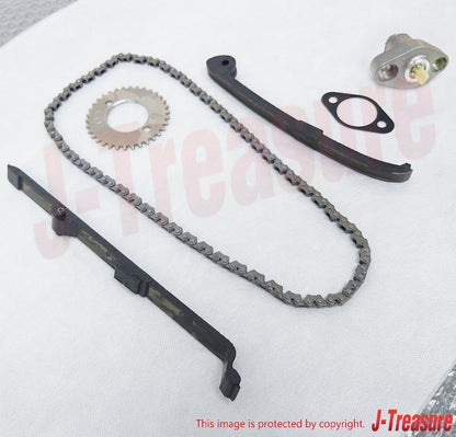 HONDA CRF230F '03-09 Genuine Sprocket & Chain & Tensioner & Lifter Set OEM