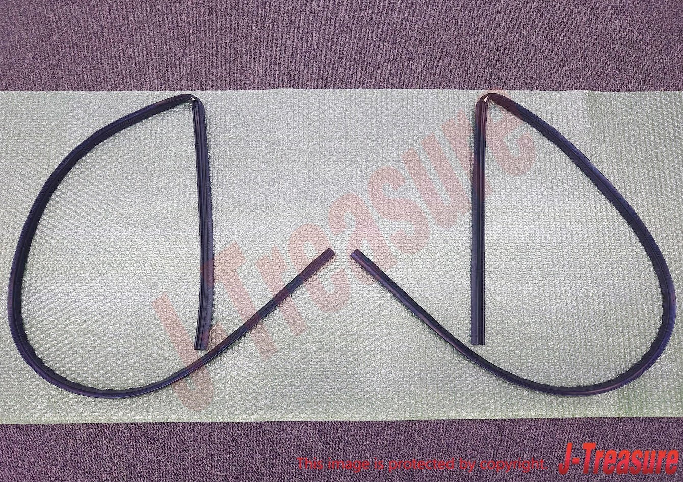 TOYOTA LEVIN TRUENO AE86 Genuine Front Roof Side Rail Weatherstrip RH LH Set OEM